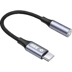 GEEOO Type-C to 3.55mm Jack Supports Music Plus Calling - AD6 - Rokomari